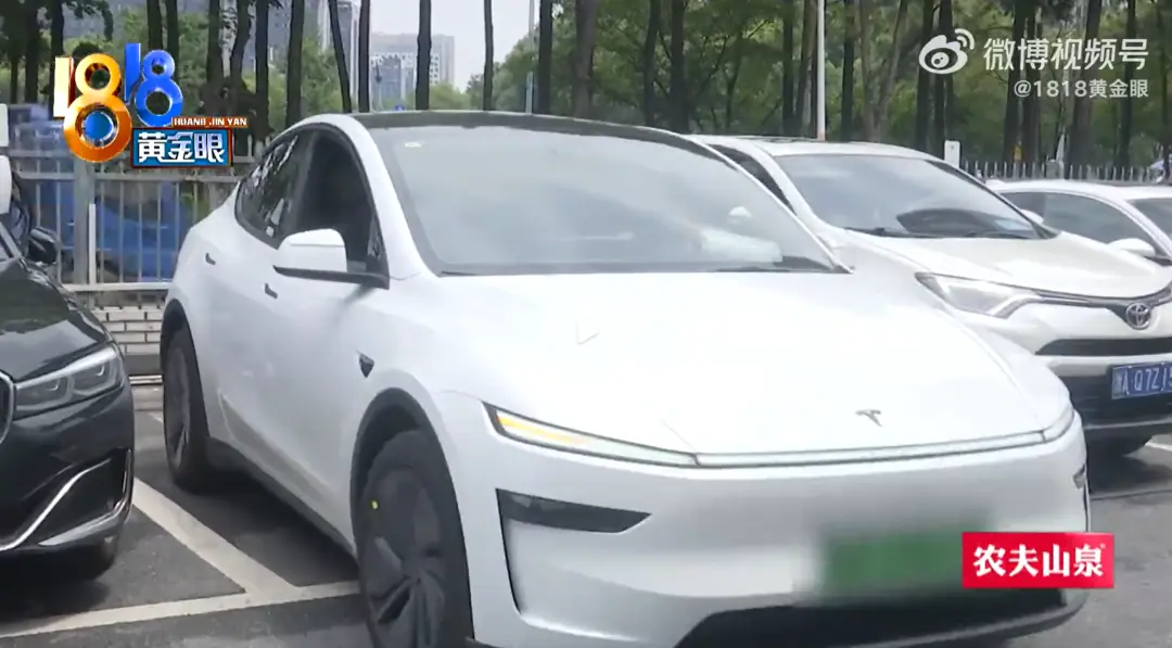 特斯拉新车没满月踩不动刹车,一女子购买21天后慌了
